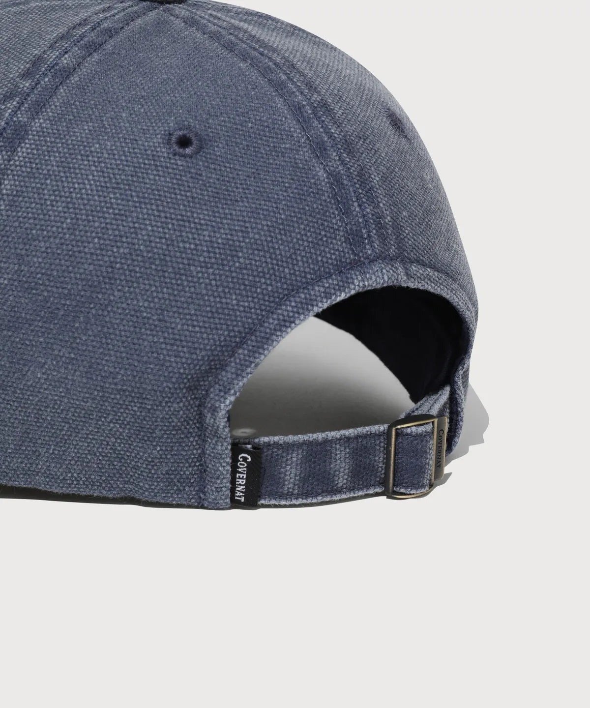[TXT Soobin Worn] Covernat Symbol Logo Oxford Washed Ball Cap Navy