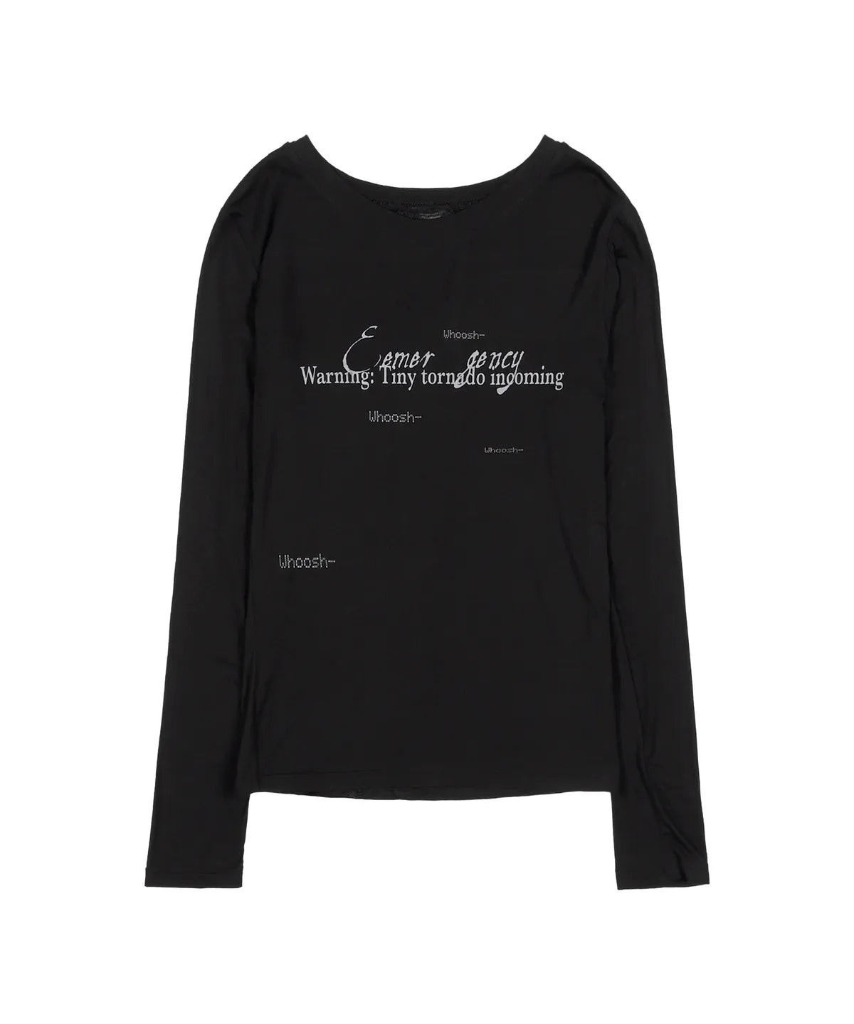 [Aespa Winter Worn] Fancy Club Back Cross Long Sleeve