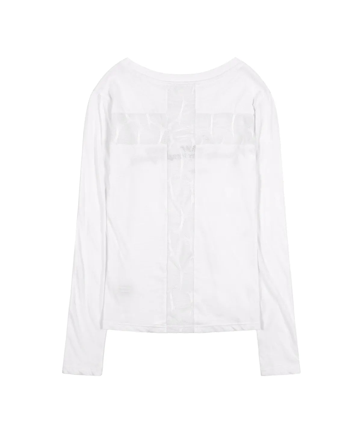 [Aespa Winter Worn] Fancy Club Back Cross Long Sleeve