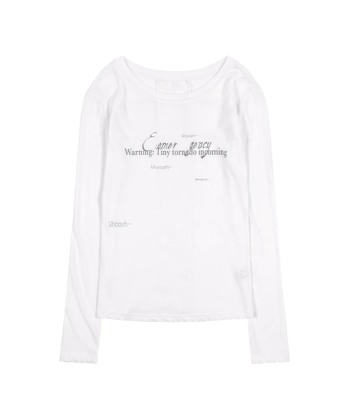 [Aespa Winter Worn] Fancy Club Back Cross Long Sleeve