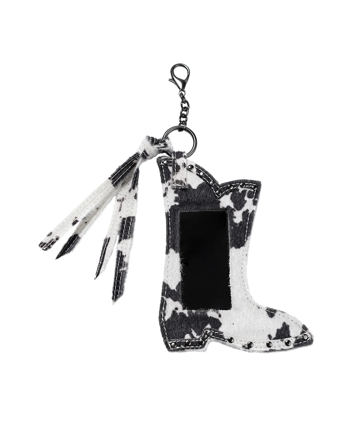 FANCY CLUB Belted Washed Leather Mini Bag