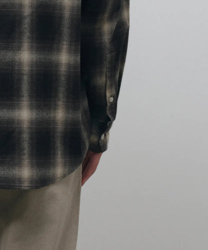 [Lee Do-hyun Pick] 25FW MS Relaxed Flannel Ombre Check Shirt