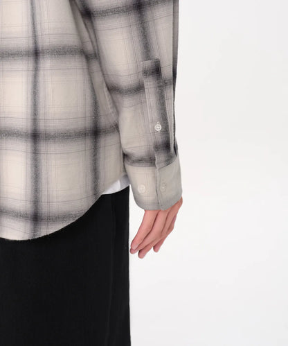 [Lee Do-hyun Pick] 25FW MS Relaxed Flannel Ombre Check Shirt