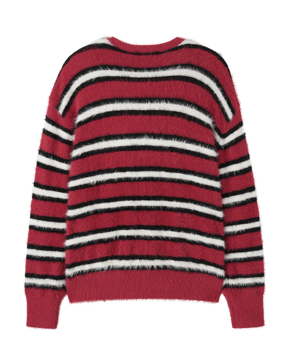 [Seventeen Seungkwan Worn] OY Hairy Stripe Knit Cardigan