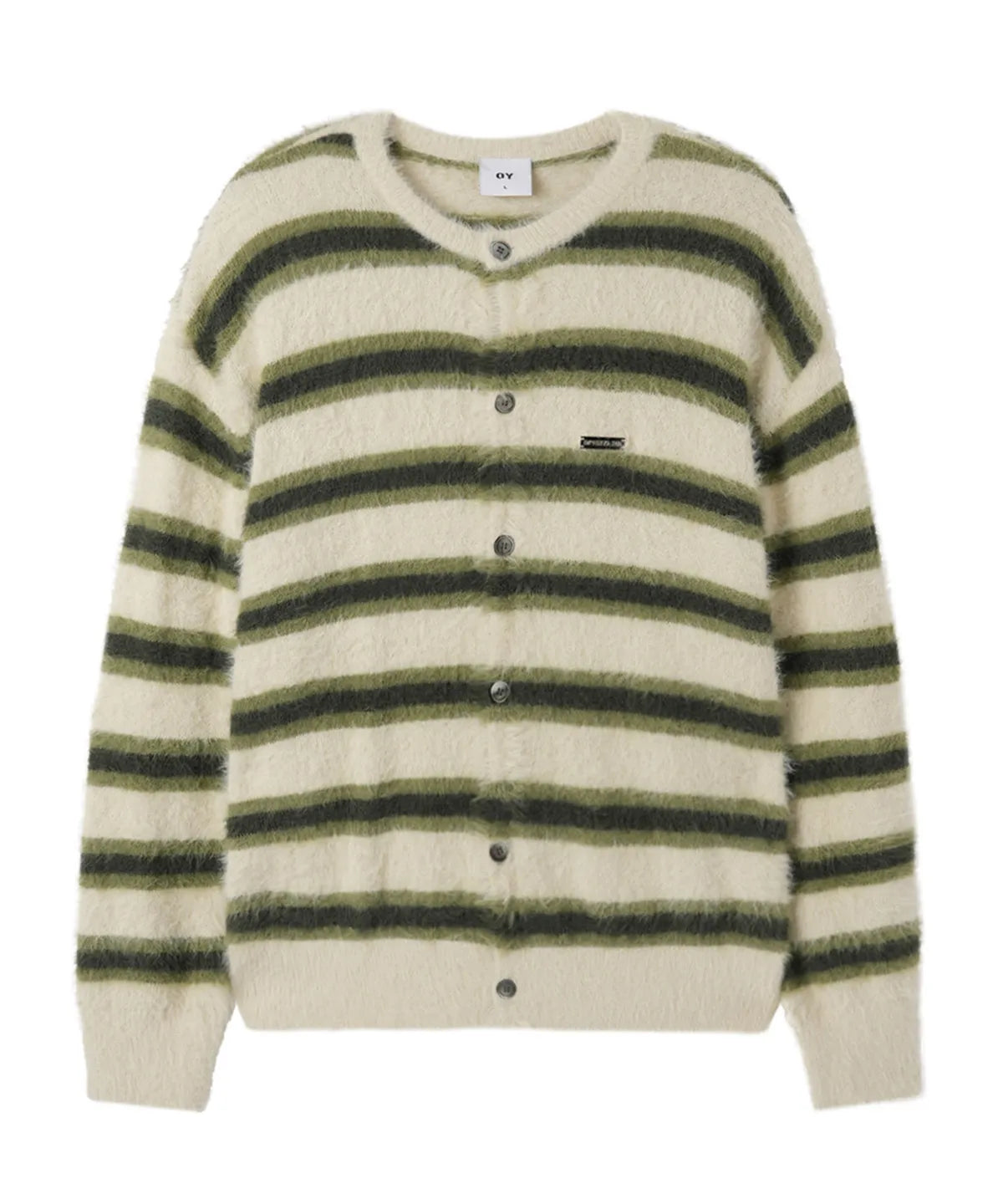 [Seventeen Seungkwan Worn] OY Hairy Stripe Knit Cardigan