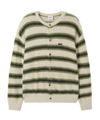 [Seventeen Seungkwan Worn] OY Hairy Stripe Knit Cardigan