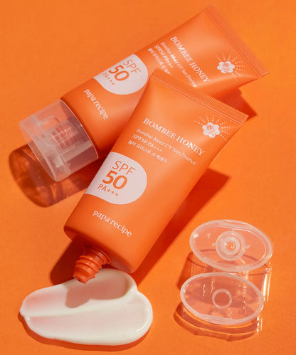 Papa Recipe Bombee Honey Moist Sun Essence 50ml