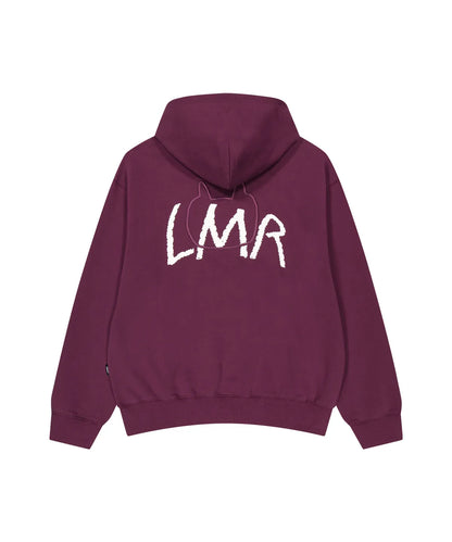 [Seventeen Mingyu Worn] LMR Silicone Wappen Big Logo Hoodie