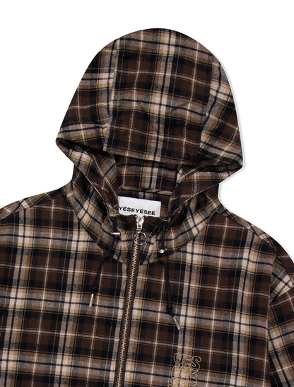 [Ateez Yeongsang Worn] YESEYESEE Plaid Wing Jacket