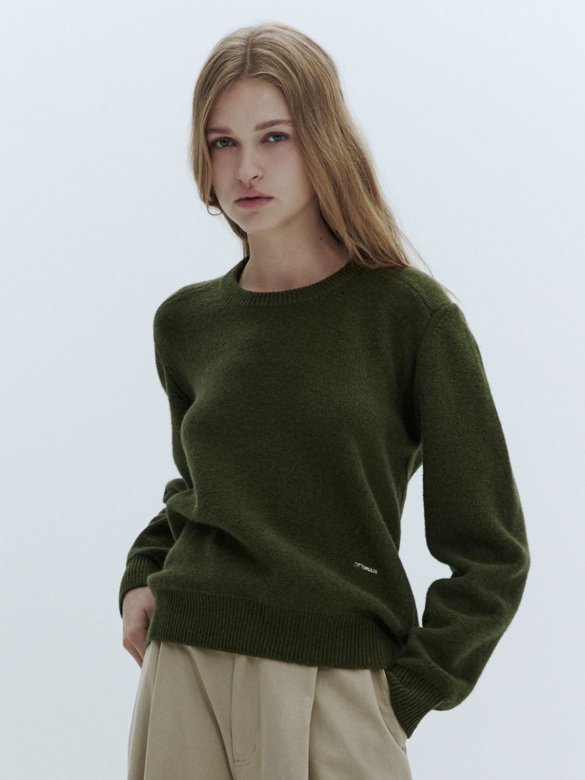 [Nct Doyoung Pick]25FW Citybreeze Wool Essential Round Neck Knit