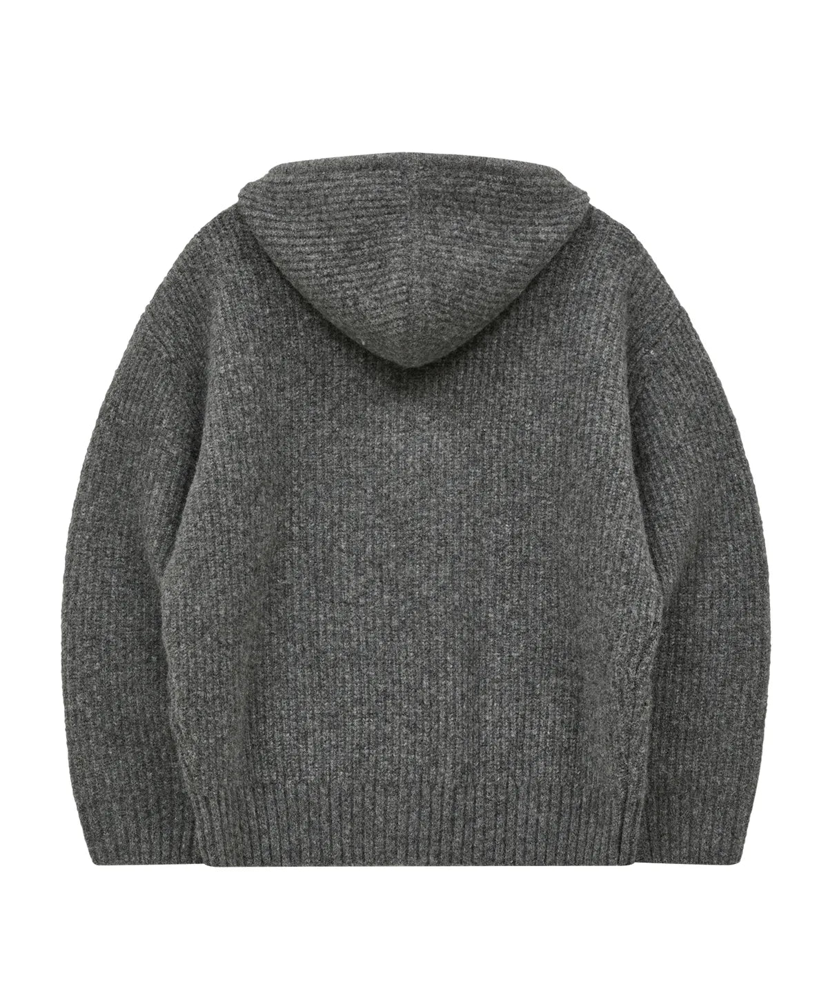 [Izna Mai Worn] Wai kei Big Star Check Applique Hooded Knit