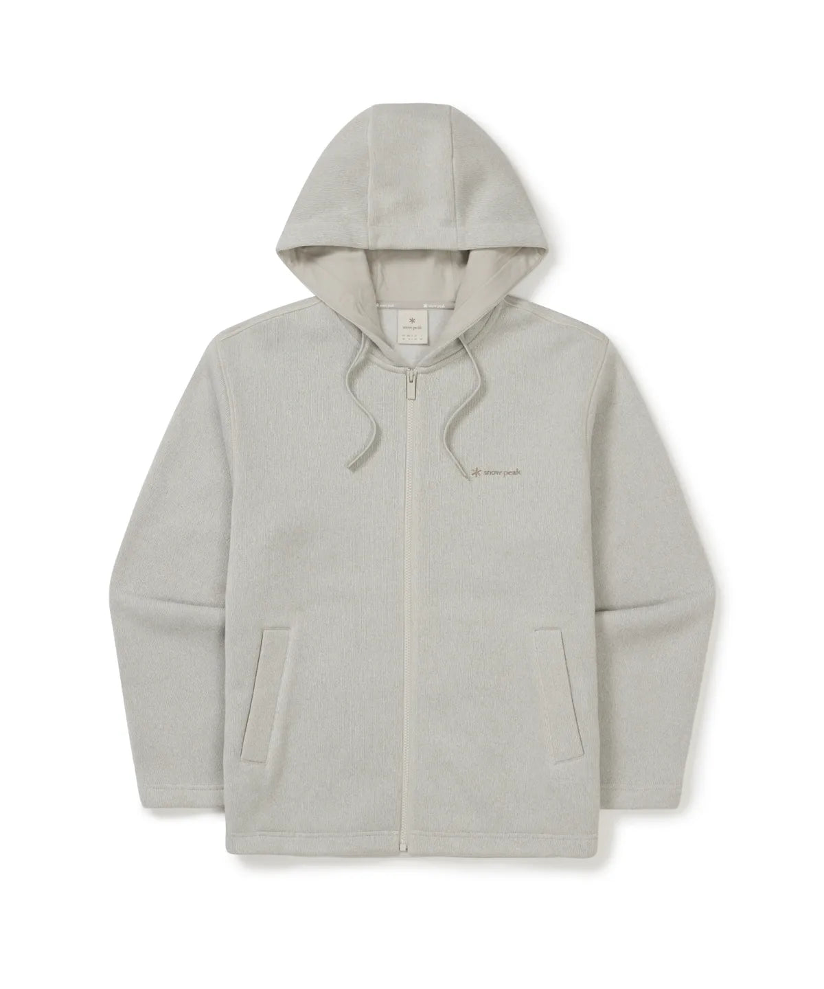 [Bts V Pick] Snow Peak Knit Hooded Zip-up