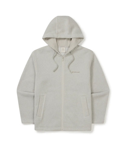 [Bts V Pick] Snow Peak Knit Hooded Zip-up