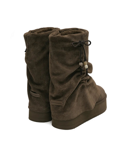 Rockfish Weatherwear Gathered Maxi Folded Boots Middle