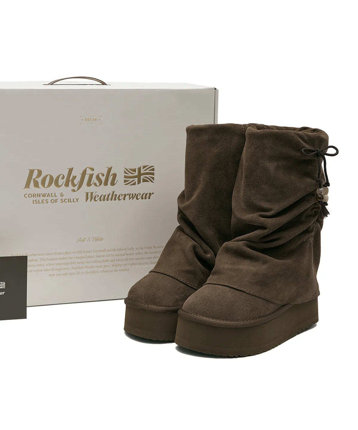 Rockfish Weatherwear Gathered Maxi Folded Boots Middle