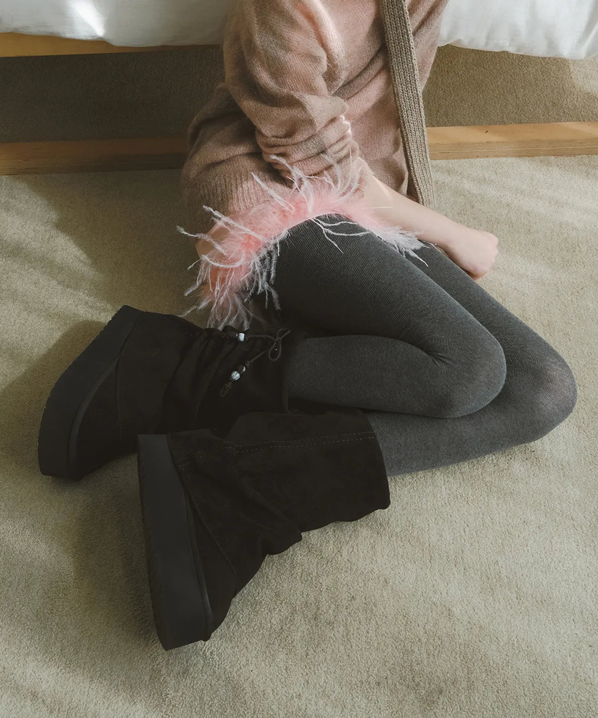 Rockfish Weatherwear Gathered Maxi Folded Boots Middle