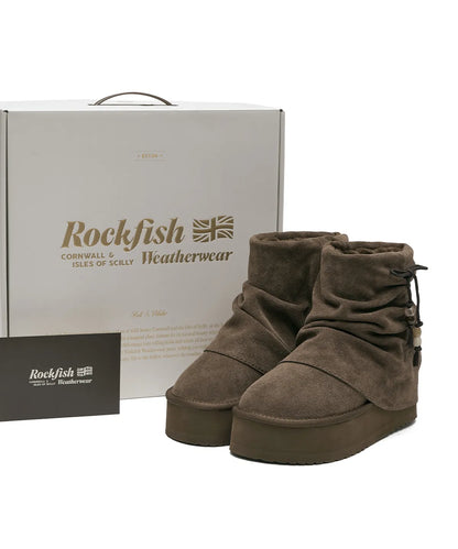 Rockfish Weatherwear Gathered Maxi Folded Boots Short