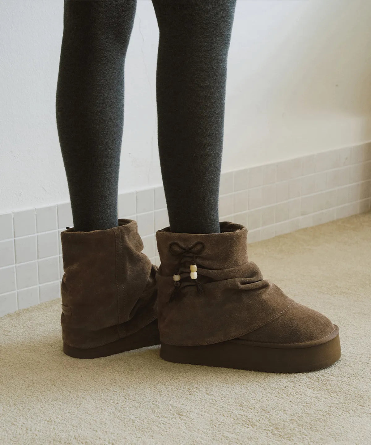 Rockfish Weatherwear Gathered Maxi Folded Boots Short