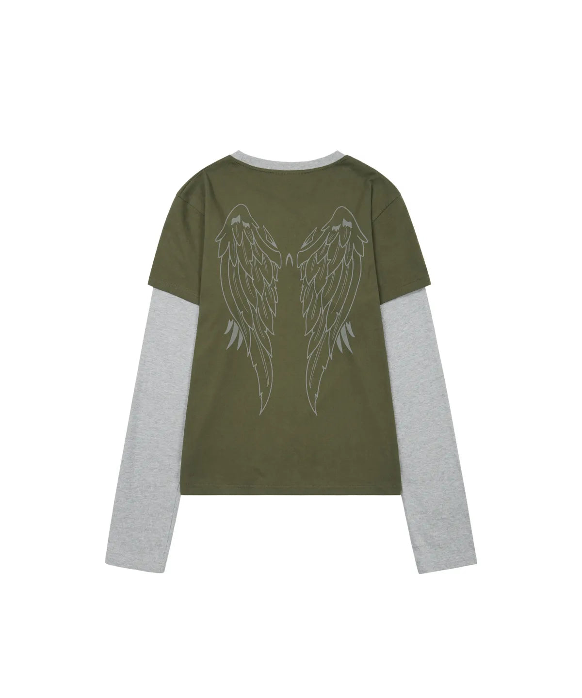 [Boynextdoor Liu Worn] Aakam Wings layered Long Sleeve