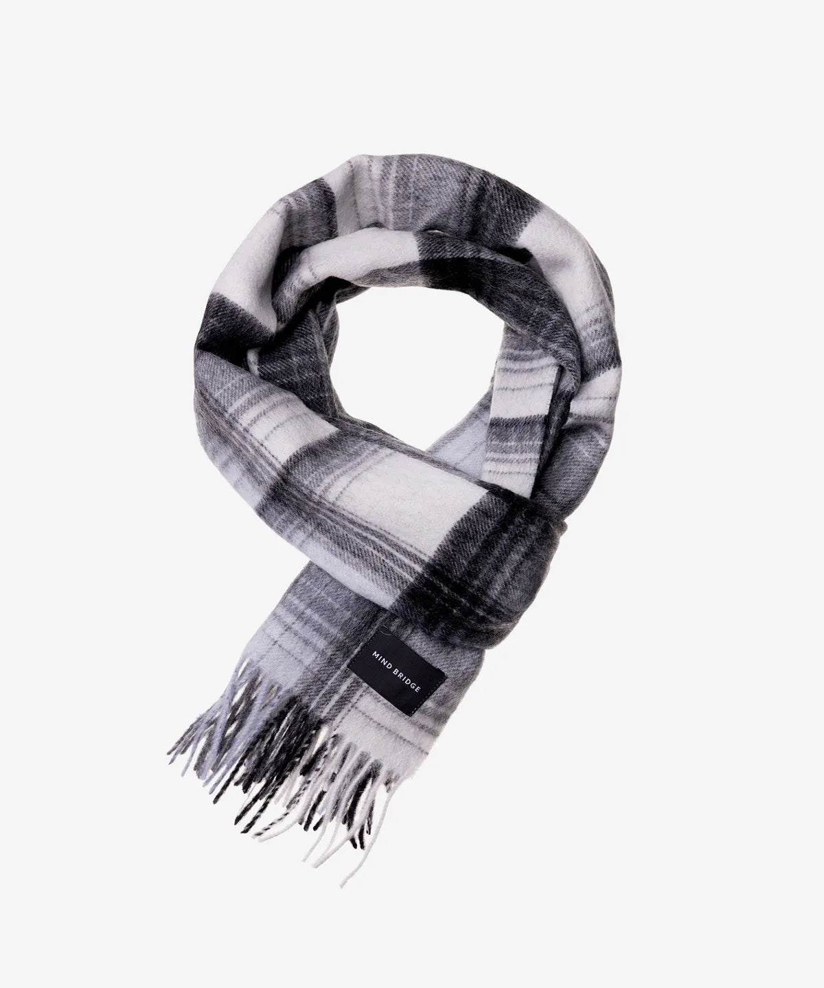 [Mind Bridge Jun Hae-In Pick] 100% Wool Check Daily Muffler