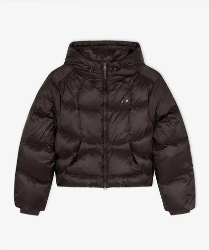 [Aespa Winter Pick] New Balance Women Flying Hooded Short Down