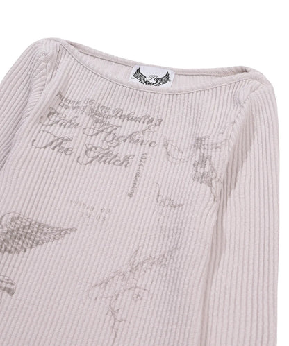 Gila Archive Tattooed Graphic Knit