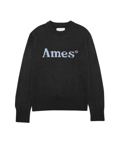 [Qwer Pick] 25FW Ames Basic Pullover Knit Charcoal