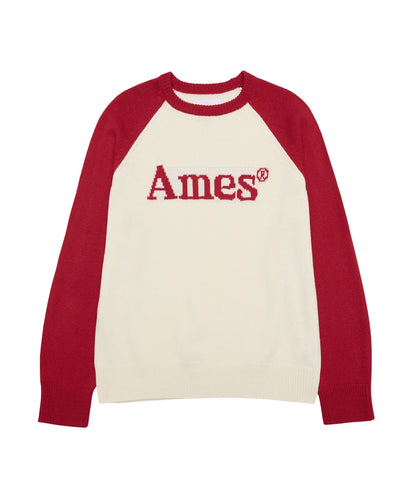 [Qwer Pick] 25FW Ames Basic Raglan Pullover Knit