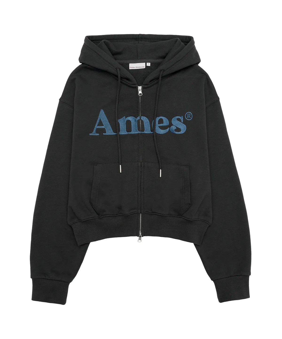 [Qwer Pick] 25FW Ames Basic Logo Hoodie Zip-Up