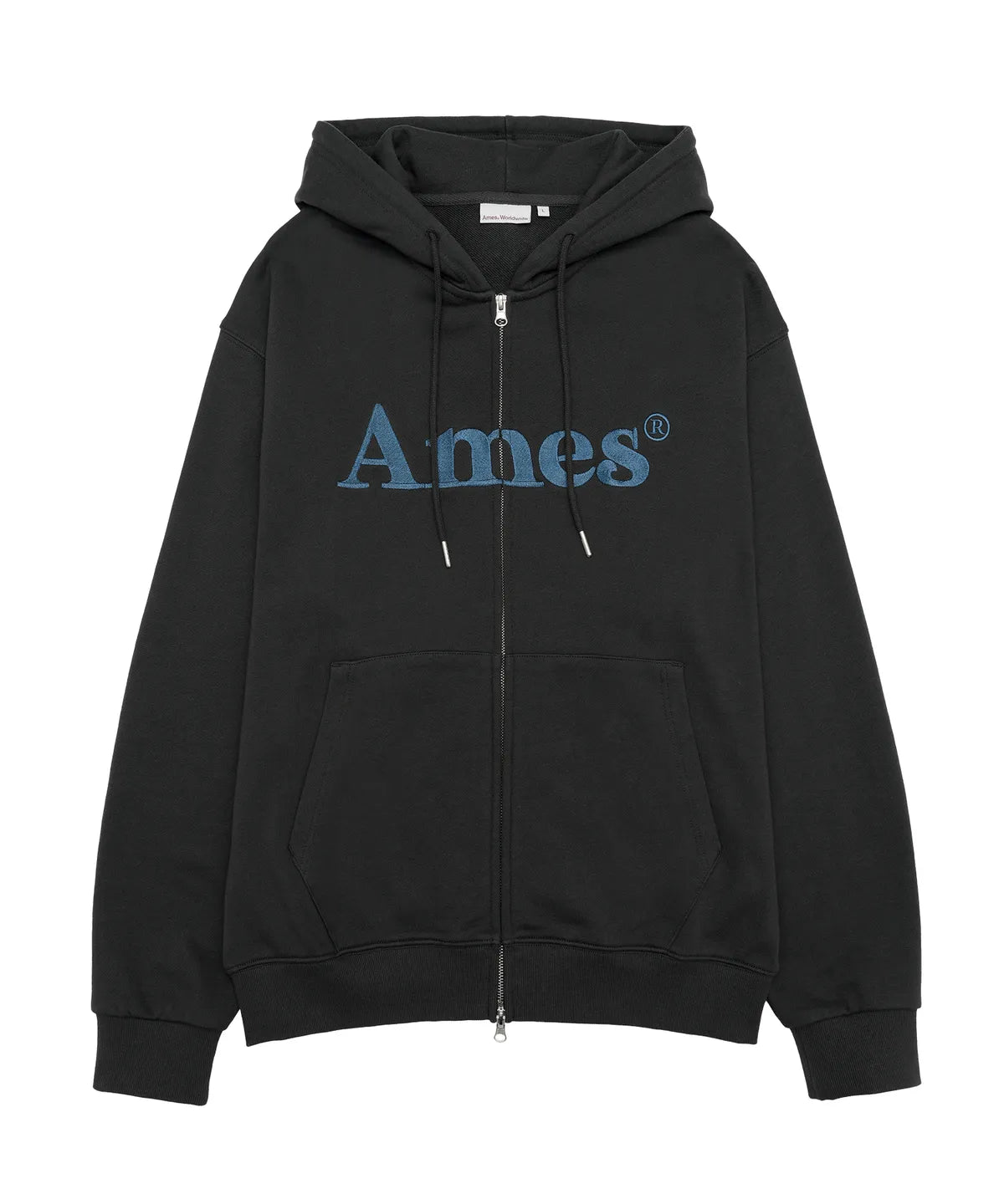 [Qwer Pick] 25FW Ames Basic Logo Hoodie Zip-Up