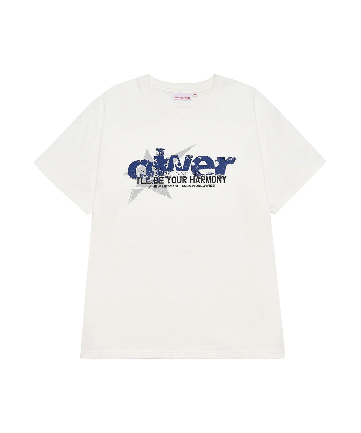 [Qwer X Ames ] 25FW QWER VIntage Star Tee