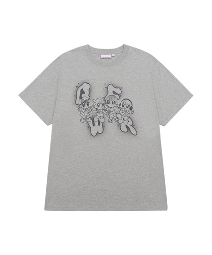 [Qwer X Ames ] 25FW QWER Character Tee