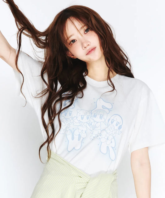[Qwer X Ames ] 25FW QWER Character Tee