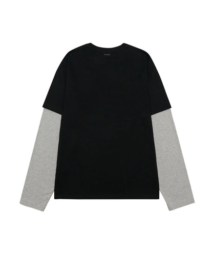 [Qwer X Ames ] Qwer Numbering Layered LS Tee