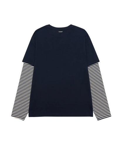 [Qwer X Ames ] Qwer Numbering Layered LS Tee