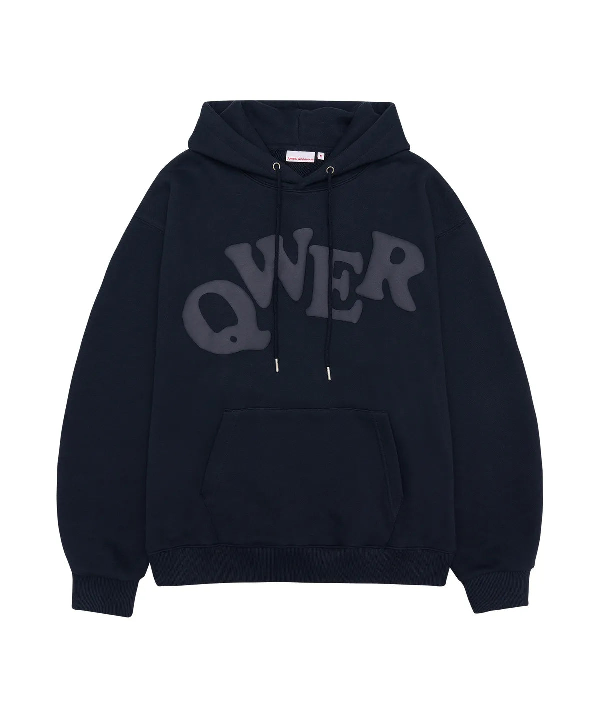 [Qwer X Ames ] 25FW QWER Big Typo Hoodie