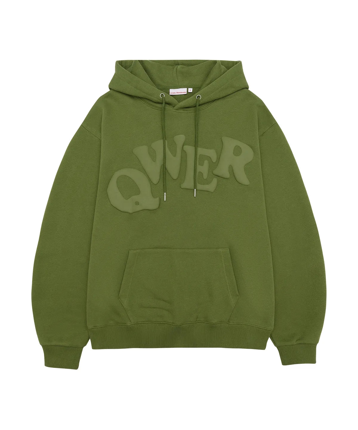 [Qwer X Ames ] 25FW QWER Big Typo Hoodie