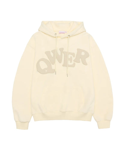 [Qwer X Ames ] 25FW QWER Big Typo Hoodie