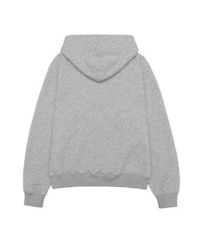 [Qwer X Ames ] 25FW QWER Basic Applique Hoodie Zip-Up