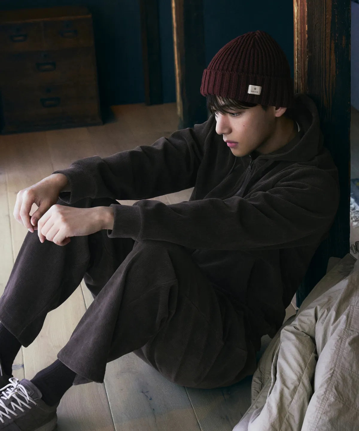 [Bts V Pick] Snow Peak Corduroy Hooded Zip-Up