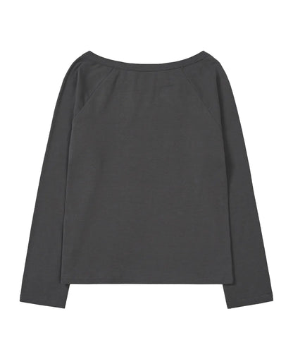 Illigo Lettering Snap Long Sleeve