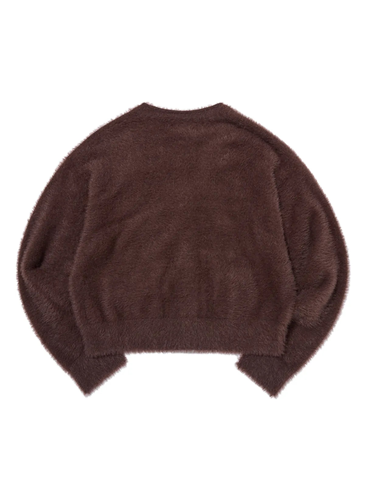 [Taeyeon Worn] Kirsh Ribbon Cherry Loose-Fit Hairy Cardigan