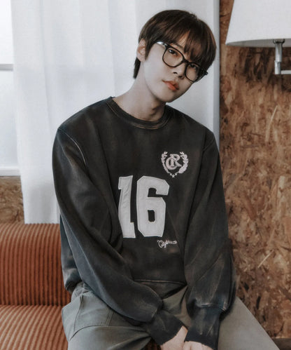 [Nct Doyoung Pick]25FW Citybreeze Vintage Numbered Sweatshirt