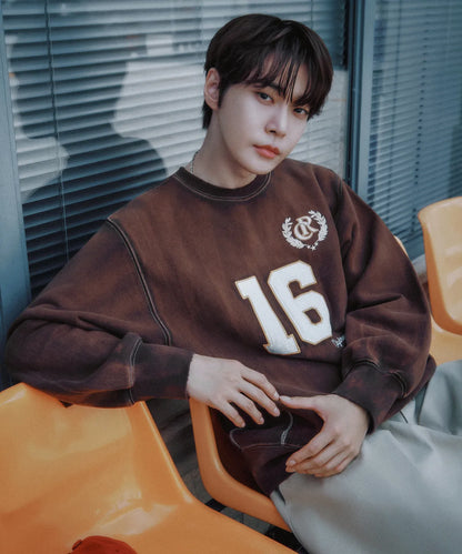[Nct Doyoung Pick]25FW Citybreeze Vintage Numbered Sweatshirt
