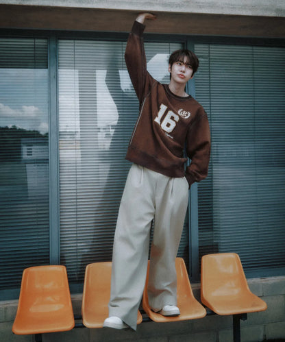 [Nct Doyoung Pick]25FW Citybreeze Vintage Numbered Sweatshirt
