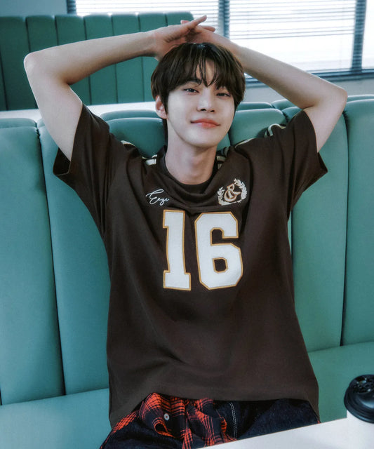 [Nct Doyoung Pick] 25FW Citybreeze Vintage Numbering Short Sleeve T-Shirt