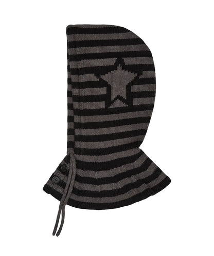 [TXT Hueningkai Worn] Waikei Stripe Star Balaclava