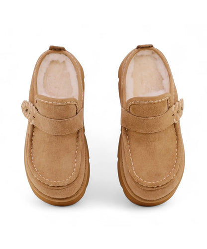 [BTS Suga Worn] Songi Songi × Yase Native Tassel Natural Wool Clog