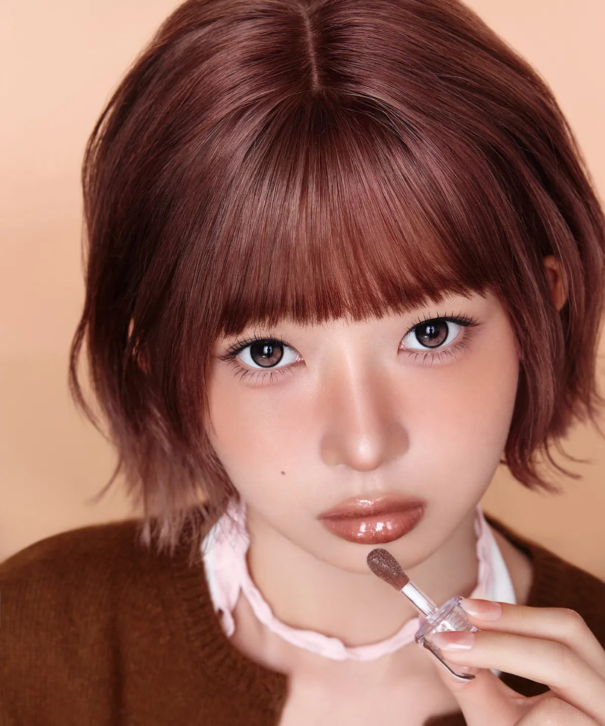 [Bakeshop Collection] Ive Rei X Luna Bubble Gum Gloss (+ Heart Fur Keychain)