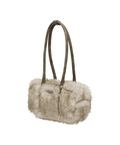 Ames Fur Shoulder Bag